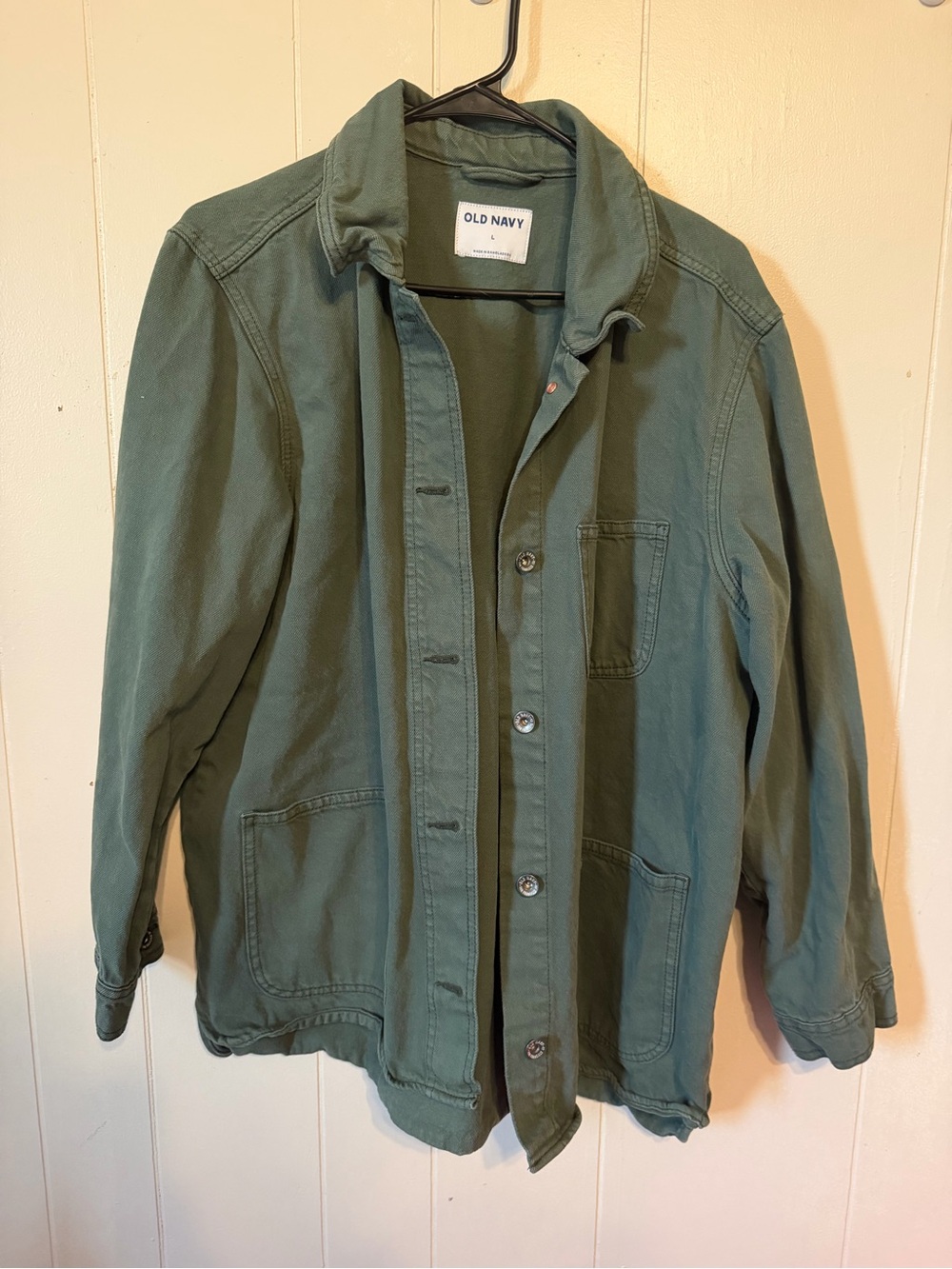 Old Navy Women’s Green Utility Jacket